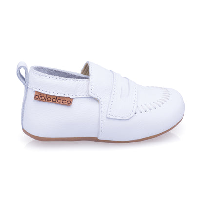 Sapato Infantil Ziguezá Branco - Linha Crescidinhos