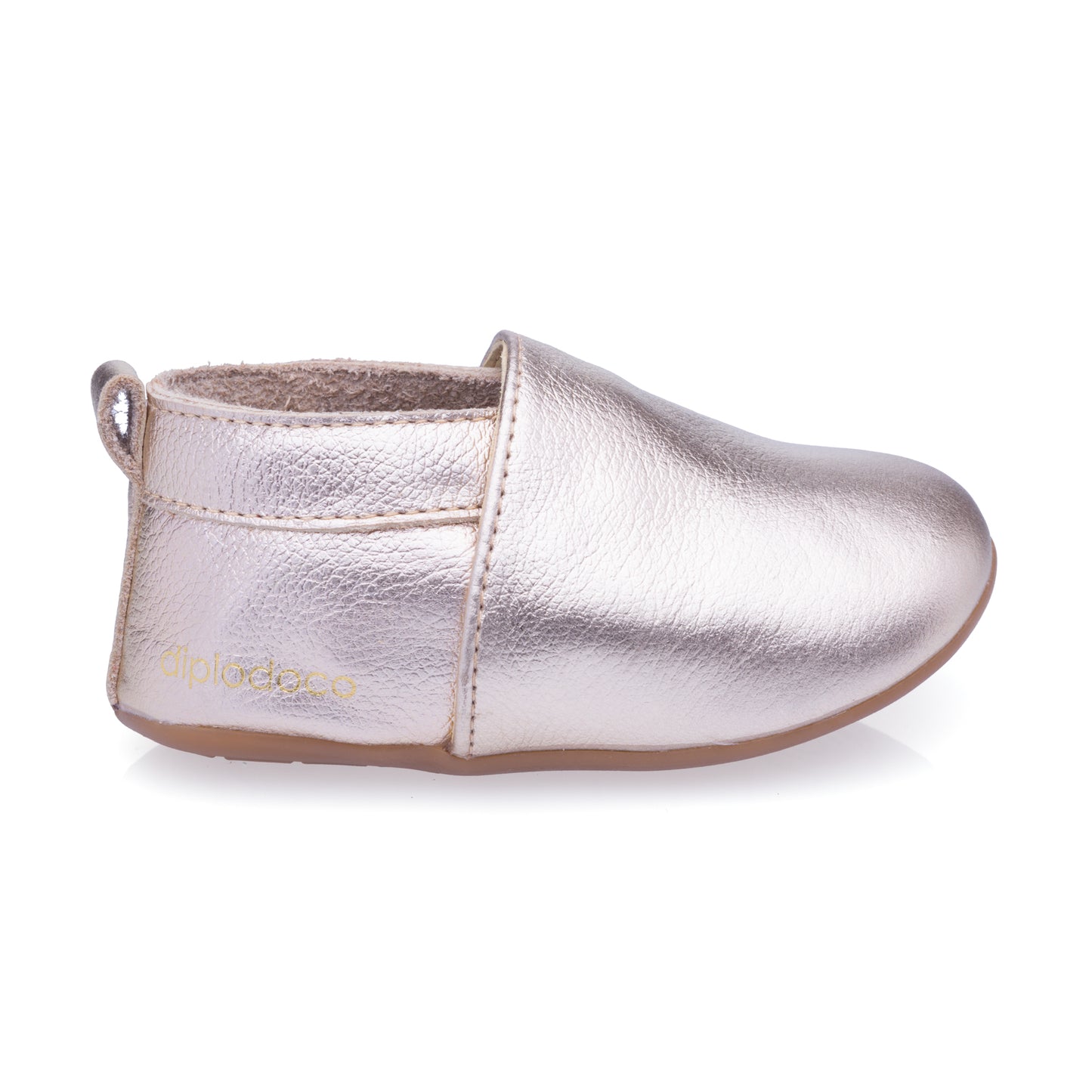 Sapato Infantil  Adoleta Dourado - Linha Crescidinhos