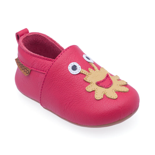 Sapato Infantil Monstrinho Vermelho - Linha Crescidinhos