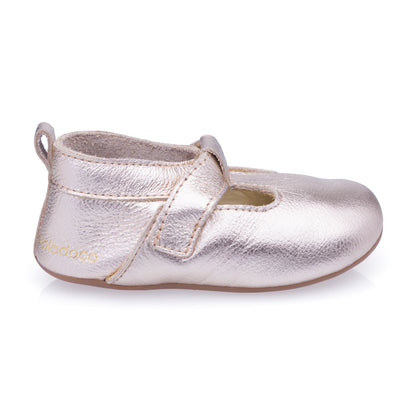 Sapato Infantil Lalenga Dourado - Linha Crescidinhos