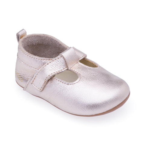 Sapato Infantil Lalenga Dourado - Linha Crescidinhos